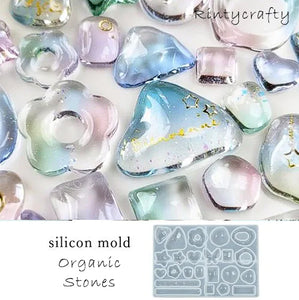 Organic Shaped Stones Mold