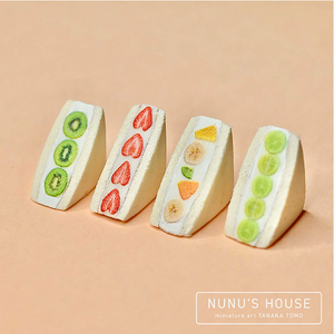 Mini Fruits Resin Sticker Seal for Clay and Resin Crafts