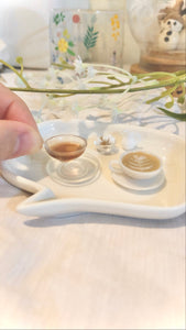 Digital Craft Recipe - Miniature Latte & Tea Relax Time