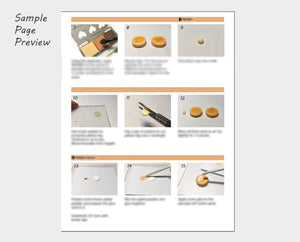 Digital Craft Recipe - Miniature Pancakes and Macarons