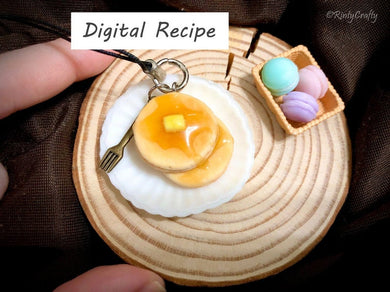 Digital Craft Recipe - Miniature Pancakes and Macarons