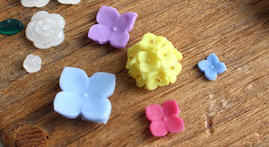 3D Miniature Flower Petals Silicone Mold