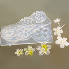 Load image into Gallery viewer, Miniature 3D Plumeria Flower Silicone Mold
