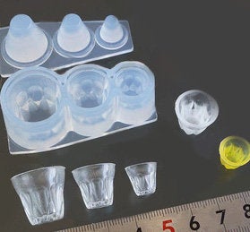 Miniature Cola Glass Cup Silicone Mold