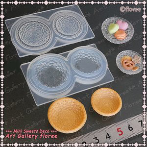 Miniature Basket Plates Silicone Mold (L Size)