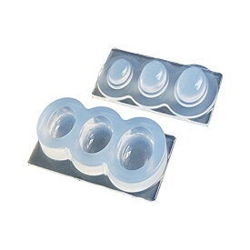Hollow Dome (S Size) Oval Silicone Mold
