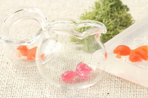 Miniature Goldfish Mold Craft Kit Set / Mold Only