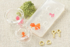 Miniature Goldfish Mold Craft Kit Set / Mold Only