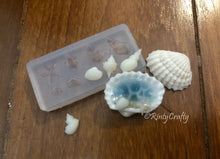 Load image into Gallery viewer, Miniature Sea Shells Silicone Mold