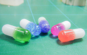 Miniature 3D Capsule Pill Silicone Mold