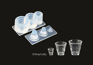 Miniature Cola Glass Cup Silicone Mold