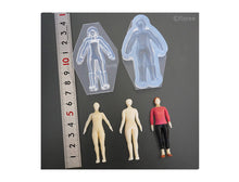 Load image into Gallery viewer, 1/28 Scale Miniature Human Silicone Mold C-710