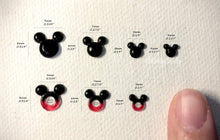 Load image into Gallery viewer, Miniature Mickey Mouse Head Silicone Mold