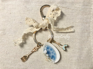 Digital Craft Recipe - Miniature Ocean in a Shell Charm