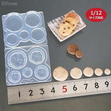 Miniature Classic Cookie Mold, Biscuit Mold (1:12 Scale Compatible)