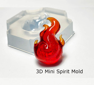 Miniature 3D Spirit Mold, Handmade from Japan